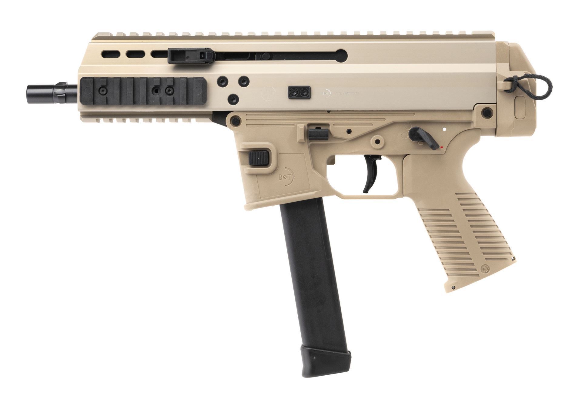 B T APC9 PRO Semi Auto 9mm Pistol 7 Barrel 33rd Glock Mag Coyote Tan