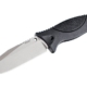 Hogue EX-F02 4.5 inch Fixed Clip Tumbled Finish Auto Retention Sheath Black Point Blade