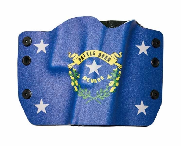 Bullseye Holster OWB RH GLOCK – Nevada Flag