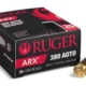 Ruger ARX .380 ACP Ammo 250 Rounds Box (25 Cartridges X 10 Case)