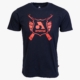 Arsenal X-Large Blue Cotton Relaxed Fit Classic T-Shirt