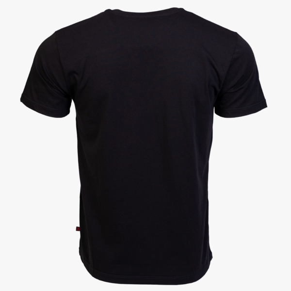 Arsenal Medium Black Cotton Relaxed Fit Classic T-Shirt