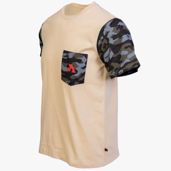 Arsenal Large Beige / Camo Cotton Expedition T-Shirt