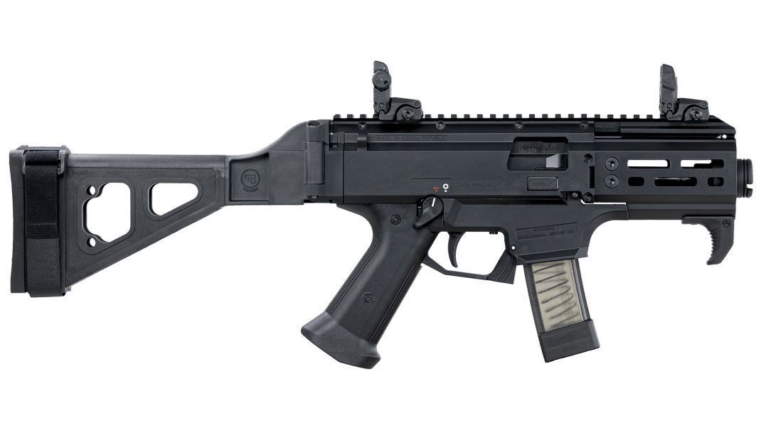 CZ Scorpion EVO 3 S2 9mm Black Semi-Automatic Pistol