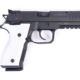 Arex Rex Alpha 9 9mm Black with White Aluminum Grips Semi-Automatic 20 Round Pistol
