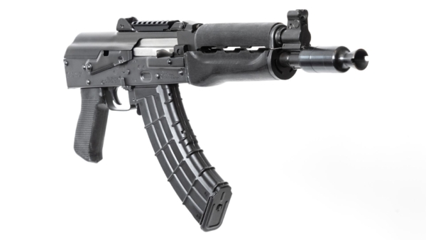 Zastava ZPAP92 7.62x39mm Semi-Automatic 30 Round AK47 Pistol with Booster Muzzle Brake and Rails