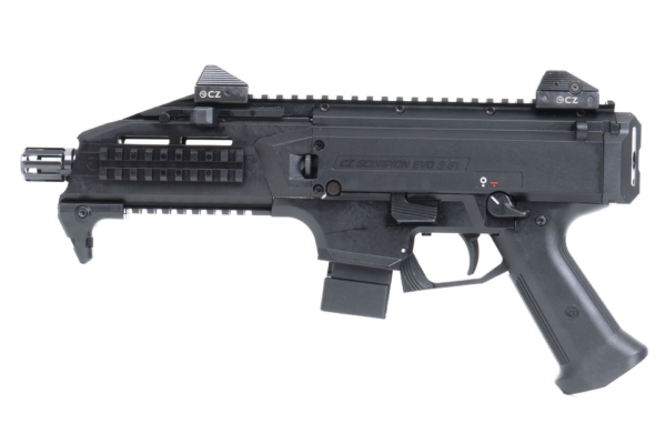 CZ Scorpion EVO 3 S1 9mm Black Semi-Automatic Pistol