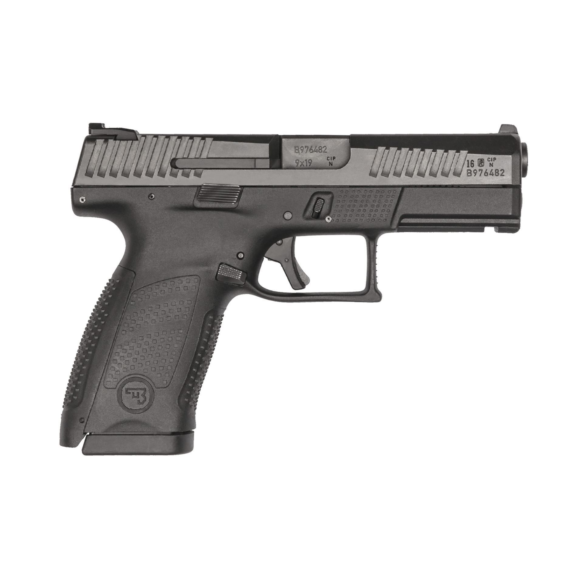 CZ P-10 C 9MM BLACK 10RD REVERSIBLE MAG CATCH