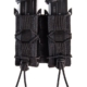 High Speed Gear Pistol TACO MOLLE Black Double Magazine Pouch