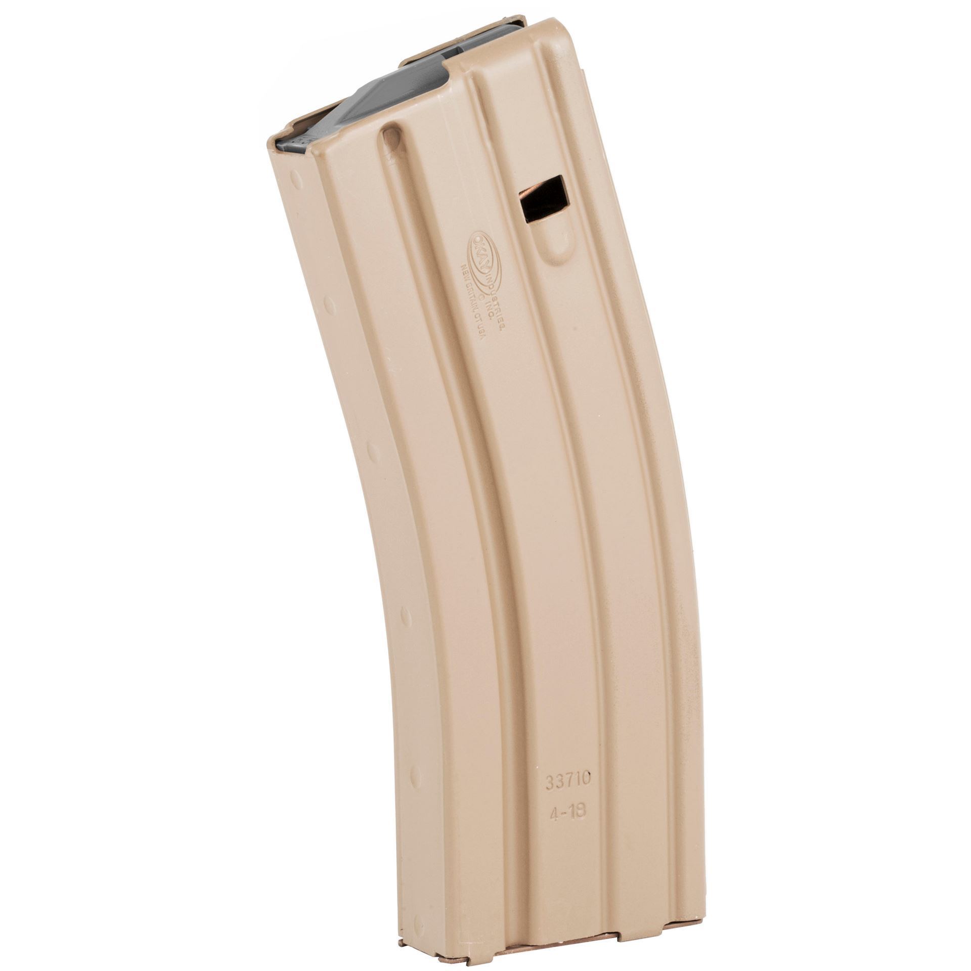 OKAY Industries Inc. SureFeed Anti-Tilt Follower 223 Rem / 5.56 NATO Desert Tan 30 Round Magazine