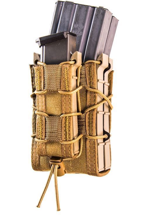 HSGI: X2RP TACO MOLLE-holds 2 rifle /1 pistol magazines-Coyote Brown ...