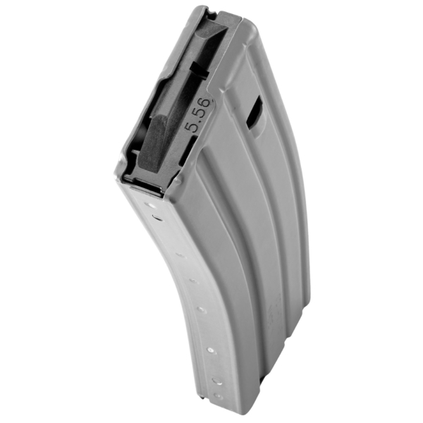 DURAMAG Speed™ 223 Rem 300 Blk 30 Round AR-15 Style Aluminum Gray Magazine Black AGF