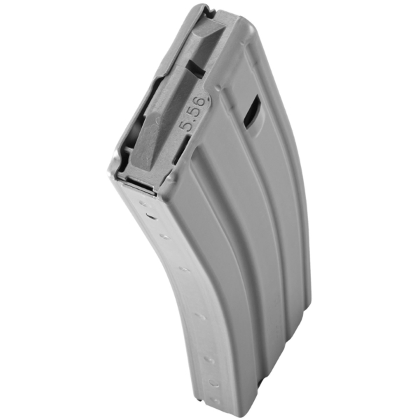 DURAMAG Speed™ 223 Rem 300 Blk 30 Round AR-15 Style Gray Aluminum Magazine Gray AGF