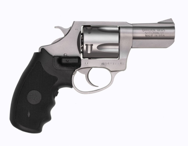 Charter Arms Bulldog .44 Special 2.5″ Barrel 5rd Stainless Steel Revolver Crimson Trace Grips