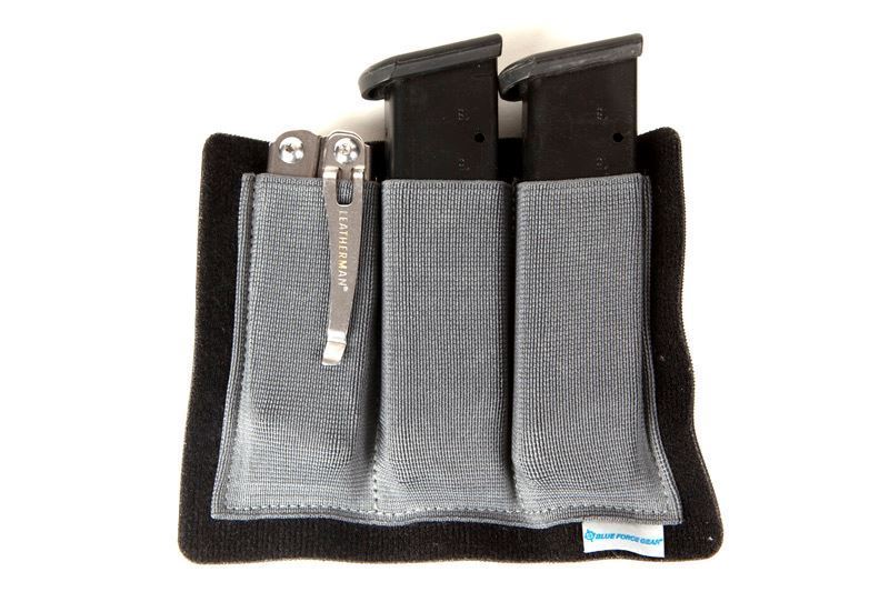 Blue Force Gear-Ten-Speed® Triple Pistol Dapper Pouch – Wolf Gray