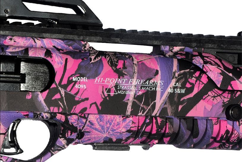 Hi-Point Firearms Model 4095 40 S&W Pink Camo 10 Round Carbine