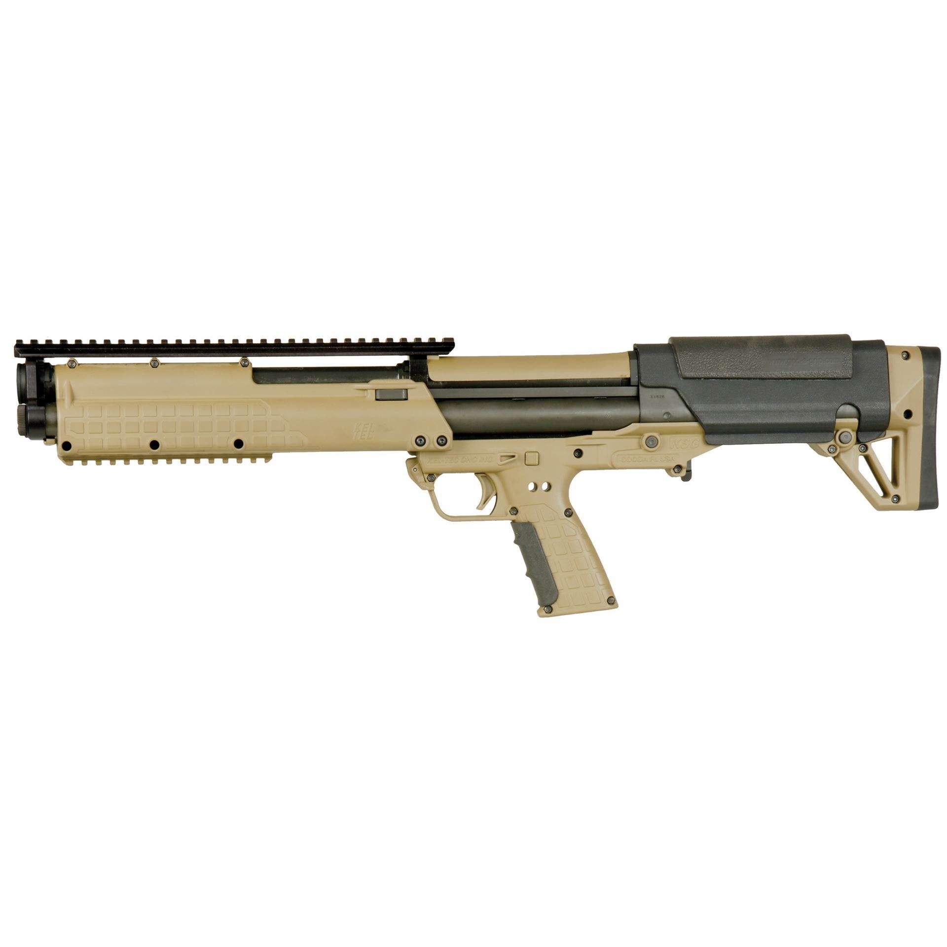 Kel-Tec KSG Tan 12 Gauge 3″ 18.5″ Barrel 7 Round Shotgun