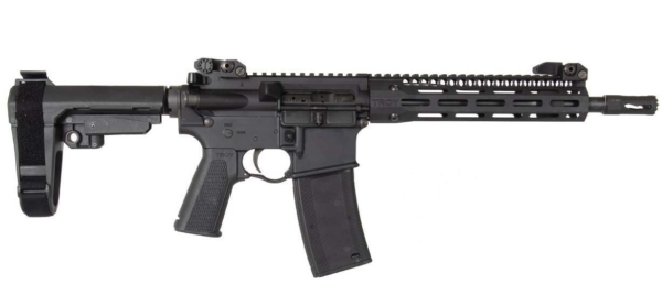 Troy Industries A4 Pistol 5.56 NATO AR-15 SBA3 Brace 30rd