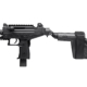 IWI UZI PRO 9mm Luger 4.5″ Barrel Adjustable Sight w/ Side Folding Stabilizer Brace 25 Round Pistol