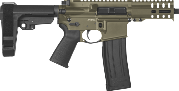 CMMG Banshee 300 Mk4 5.7x28mm OD Green Semi-Automatic 30 Round Pistol