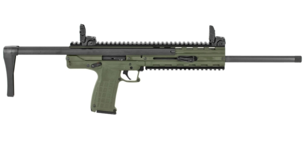 CMR-30 .22 WMR Semi Auto Rifle 16″ Barrel 30 Rounds Collapsible Stock Matte Green Finish