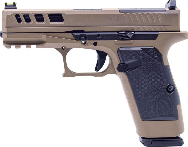 LFA LF AMPX Pistol G19X Frame 9mm 3.9 in. Barrel 17Rd FDE