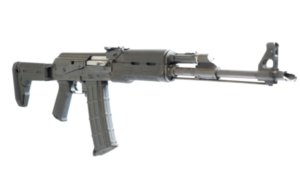 Zastava ZPAPM90 PS AK Rifle 5.56 Two 30rd Mags Hogue Handguard Magpul Grip Magpul Zhukov Stock