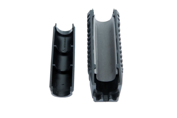 Arsenal Black Ribbed SBR Handguard Set for Stamped Receivers